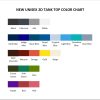 tank top color chart - Legend Of Zelda UK Store