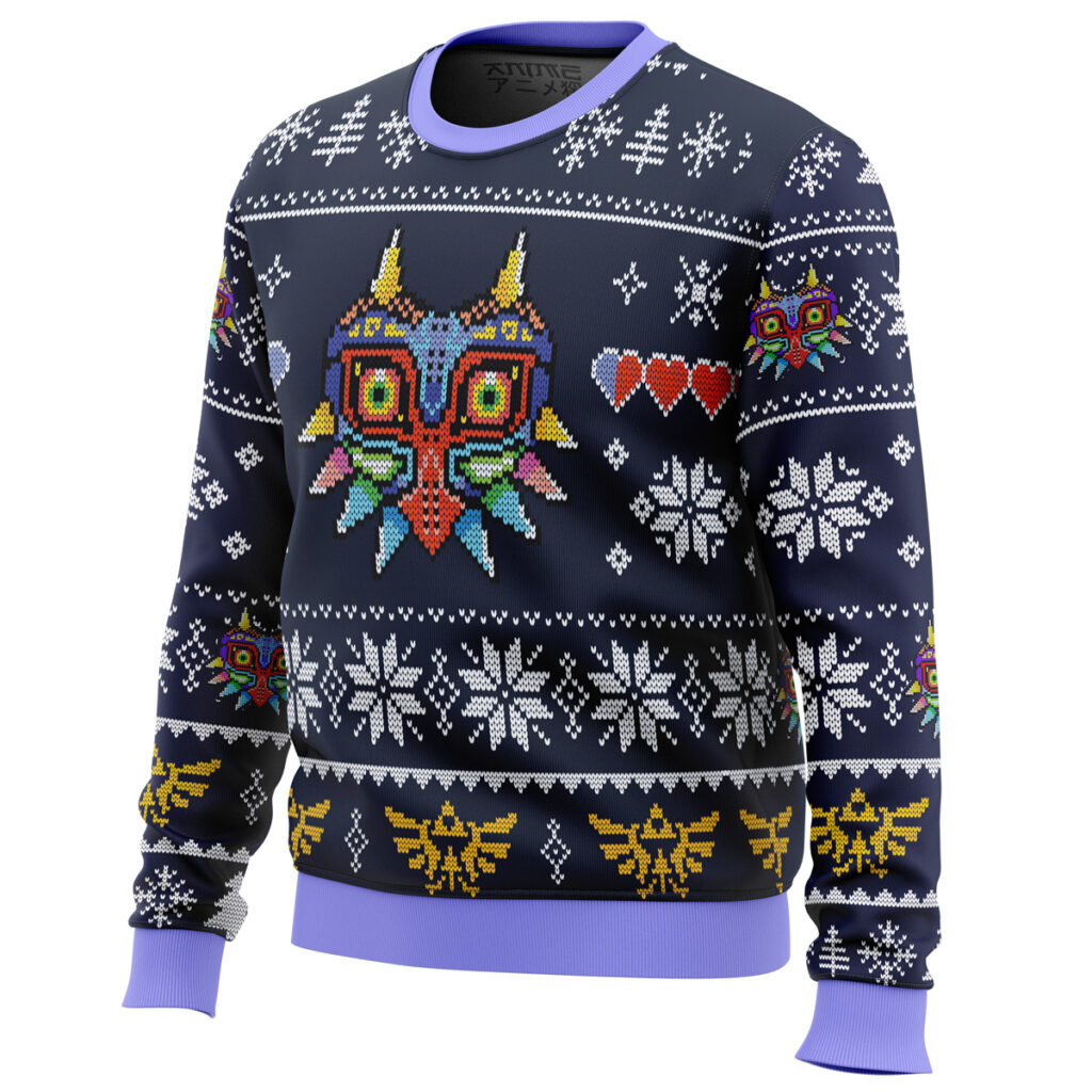 Majora's Mask Legend of Zelda Ugly Christmas Sweater - Image 3