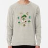 ssrcolightweight sweatshirtmensoatmeal heatherfrontsquare productx1000 bgf8f8f8 14 - Legend Of Zelda UK Store