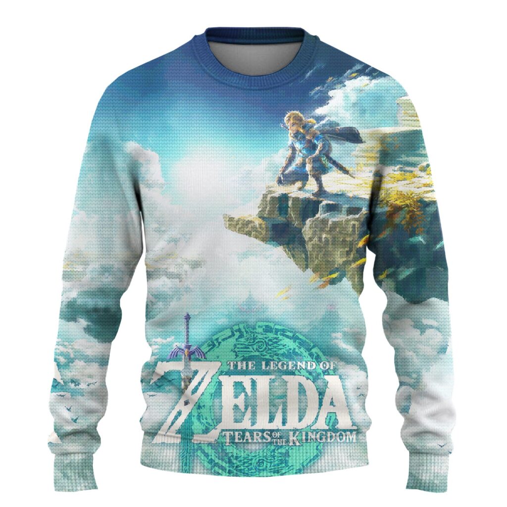Zelda TOTK Link Pullover Ugly Christmas Sweater